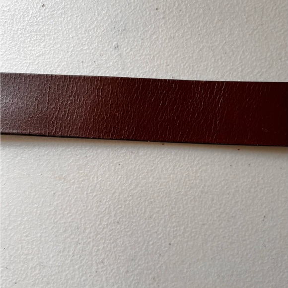 Fossil Mitchel Belt Brown Men’s Genuine Leather Size Medium - Picture 9 of 11